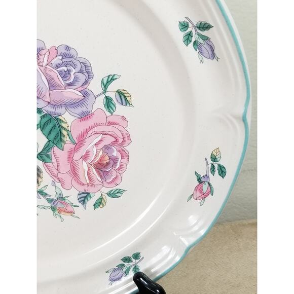 International Tableworks England Serving Plate 12" & Bowl 9" Stoneware Japan - Picture 6 of 13